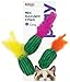 Petstages Mini Succulent Catnip & Crinkle Cat Toys 3 Pack