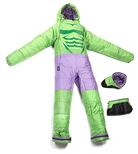 Selk'bag Incredible Hulk Sleeping Bag, Small, Green