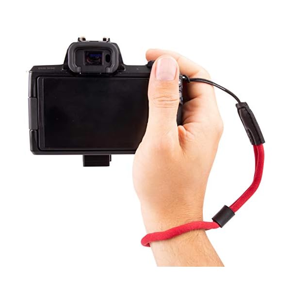 Lens-Aid Handschlaufe aus Stabiler Schnur für Kamera: Runder Kameragurt fürs Handgelenk geeignet für Canon, Nikon, Sony… – Bild 4
