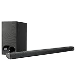 Polk Audio Voice Adjust Wireless Subwoofer 2.1-Channel Surround Sound Speaker System Black (Signa S1 AM9214-A)