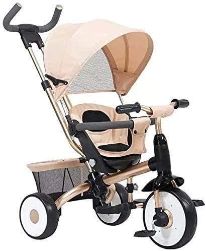 Cenpen 三輪車多機能子供三輪車の自転車ベビーカー0 4歳の子どもベビーカー カラー