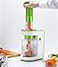 Gourmia GES580 Electric Spiralizer and Slicer for Vegetables & Pasta Maker with 3 Blades for Spaghetti Fettuccine & Ribbon Noodles Free Recipe Book Included - 110V