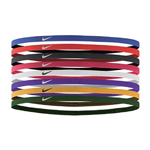Nike skinny hairbands (8 pack) (game royal/team orange/…