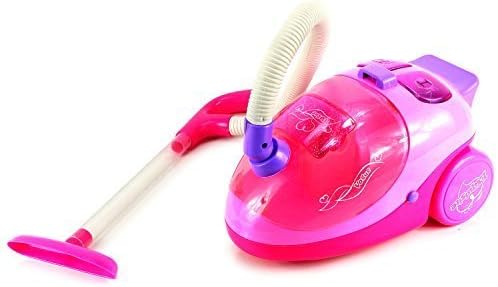 Dream Vogue Children's Kid's Pretend Play Battery Operated Toy Vacuum Cleaner Playset w/ Real Vacuum Function, On/Off Buttons by Toy Vacuum Cleaners