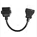 Haimall Mitsubishi 12pin OBD1 OBD2 Connector Adapter OBD diagnostic cable for Mitsubishi