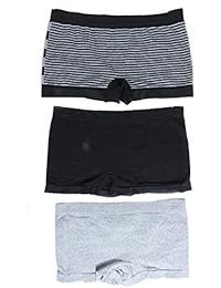 Intimates Women's Boyshorts Panties (3 Pair) Classic Stripes
