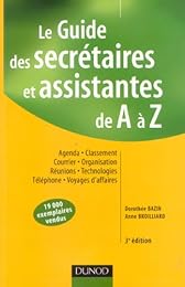 Le  guide des secrétaires et assistantes de A à Z