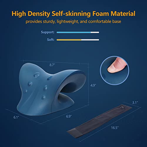 Cozyhealth Neck Stretcher for Neck Pain Relief, Heated Cervical