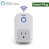 Superior Quality Wifi-Enabled Smart Outlet By OOSSXX – No-Hub Wireless Plug – Compatible With Lights, Home Appliances – Remote Control With Smartphone/Tablet – Works W/ Amazon Alexa