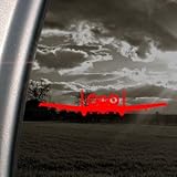 A 10 Thunderbolt II Warthog Front Red Decal Car Red Sticker