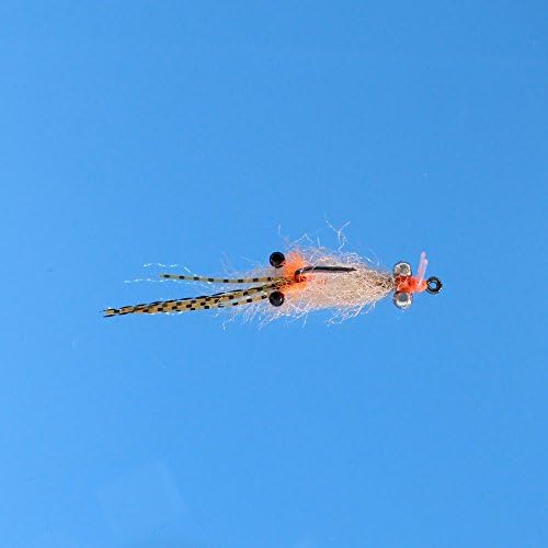 Enrico Puglisi Bonefish Permit Fly EP Spawning Shrimp Fly - 2 Pack