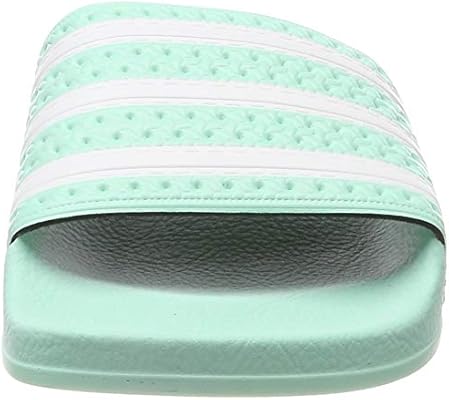 light blue adidas slides