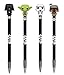 Funko POP Classic Star Wars: Darth Vader, Master Yoda, Boba Fett, and Stormtrooper Pen Toppers - 4 Pack Set