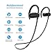 Bluetooth Headphones, HSPRO Wireless Earbuds, 8GB Built-in Memory MP3 Player, Sports Headphones Bluetooth Earbuds, IPX5 Sweatproof Wireless Headphones with Microphone, HD Stereo Sound Sport Earphones