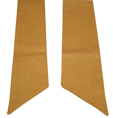 Historical Emporium Men's Classic Cotton Cravat Tobacco