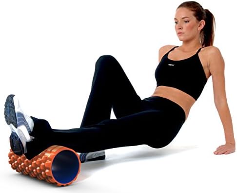 Premium 13x5.5 inches Eva Foam Rollers for Deep Tissue Muscles Massage, Myofascial Release, Physical Therapy, Cramp &amp; Back Pain Relief. Extra Firm and Ideal Pre or Post Workout Exercise Use. Free Bag