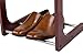 ClosetMate Executive Clothes Valet Stand - Beautiful Solid Hardwood Valet Clothing Hanging System with Mirror, Rack for Shoes, Tray for Cell phone and Keys, Great Gift