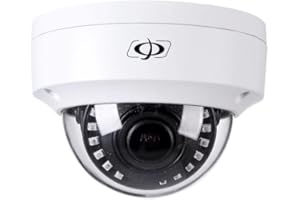 5MP Dome TVI, CVI, AHD, CVBS Camera - Fixed Lens - IR - IK10 IP66 Rated (White, 2.8mm Lens)