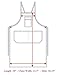 Ben Davis Denim Kitchen Apron - One Size - Made in the USA