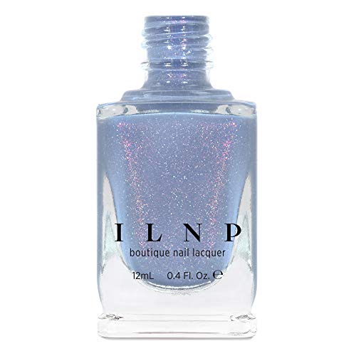 ILNP Dusk To Dawn - Dusky Blue Holographic Nail Polish