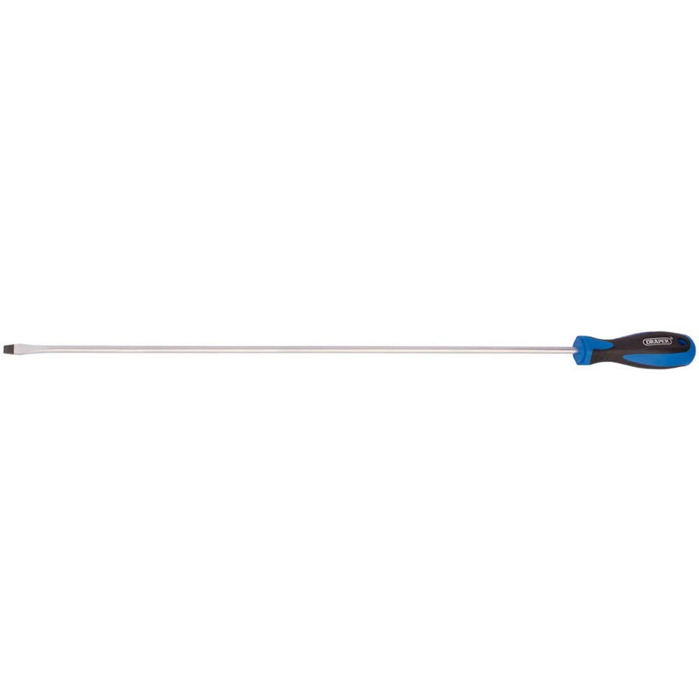 Draper 63413 Engineer's Plain Slot 6.0mm Flared Tip Screwdriver, 450 mm Blade Length โ image 1