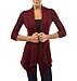 AZOT Cardigans for Women Woman's Sweaters with Shawl Collar Drape Casual Blouses