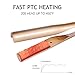 CLORIS Hair Straightener and Curler 2 in 1 Iron Ceramic Curling Flat Iron Pro for Hair Styling Tools, Hair Straightening Irons Dual Voltages with 3D Concave and Convex Titanium-Plated 1 Inch …thumb 3