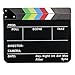Neewer Dry Erase Director's Film Movie Clapboard Cut Action Scene Clapper Board Slate with Colorful Sticks