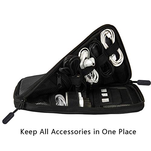 BAGSMART Electronic Organizer Small Travel Cable Organizer Bag for Hard