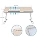 Laptop Stand，Laptop Desk for Bed，Laptop Bed Tray Table，Lap Desks for Adults,Lap Desk for Kids,Laptop Lap Desk,Adjustable Laptop Stand,Laptop Stand for Desk-Wood