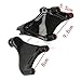 TCMT Rear Passenger FootPegs Mount Kit Black Fits For Harley Sportster Iron 883 XL883N Forty Eight XL1200X 2014-2022 Roadster XL1200CX 2018-2020 SuperLow XL883L 2014-2019