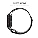 MoKo Fitbit Blaze Band Frame, Stainless Steel Replacement Metal Frame Housing for Fitbit Blaze Smart Watch - Black