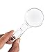 6-Piece Page Magnifiers Set - Fresnel Lens Plastic Portable Reading Magnifiers, Hand-held Magnifying Glasses for Senior and Kids - 6 x Magnification