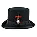 Belfry Mens Top Hat Black Small