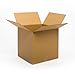 Pratt PRA0106 Recycled Corrugated Cardboard Single Wall Standard Cube Box with C Flute, 18