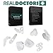 Bunion Relief 12 Piece Kit- Treat Foot Pain, Bunion, Pain in Big Toe Joint, Tailors Bunion. Including Toe Separators, Pads For Hallux Valgus,Ball Foot Pain, Bunion Corrector - 6 Pairs Bunion Pads.