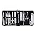 Manicure Pedicure Set [11Pcs] | Professional Stainless Steel Nail Clippers Set | Beauty grooming kit | Nail care & Cleaning Tools In A Portable Travel Case