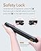 KIPOZI Profession Hair Straightener, 1 Inch Ceramic Flat Iron for Hair Dual Voltage flat Iron with Adjustable Temperature, Digital Dispaly, Blackthumb 4