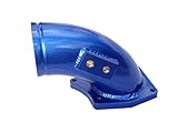 Blue Ford 6.0 High Flow Intake Elbow for 2003 - 2007 F250 F350 F450 F550 Excursion E-series Vans