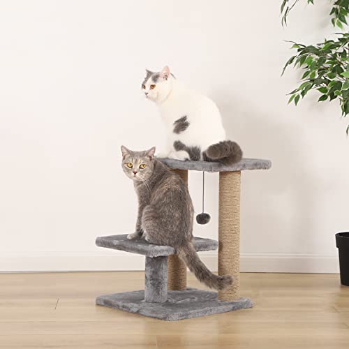 Amazon Basics Small Double Platform Cat Tree With Scratching Post 21