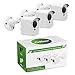 Wyze Cam Wall Mount Bracket, 360 Degree Protective Adjustable Mount with Cover Case for Wyze Cam V2 V1 Indoor Outdoor Use (3 Pack -White)