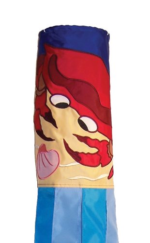 In the Breeze Crab Windsock, 40-Inch