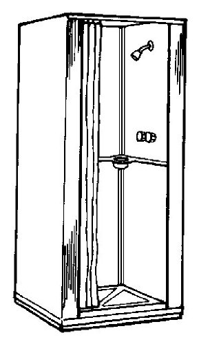 Mustee 68 Shower Stall - Image 2