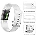 GEAK for Fitbit Charge 2, Adjustable Sports Wrist Bands for Fitbit Charge 2,Small White