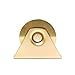 ALEKO WHEEL4INCHVG V Groove Wheel for Sliding Rolling Slide Chain Gear Rack Gate Track 4 Inch Diameter Gold