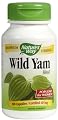 Natures Way Wild Yam, Root 100 Caps (Pack of 2)