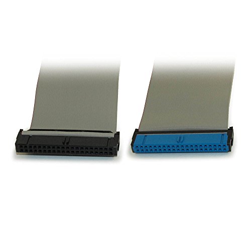 MyCableMart 12INCH IDE Cable ATA/133 Single Drive 80 Wires, Ribbon