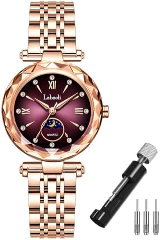 Amazon.com: Watches for Women Rose Gold Square Stainless 