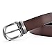 Mens Leather Belt With Removable Buckle & 1.3