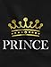 Tstars Prince Shirt for Boys Crown Gift for Son Little Boys Toddler Infant Kids Tshirt